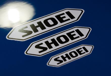 shoei sticker