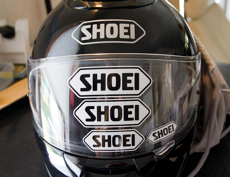 14pc HQ Extended Replacement Sticker  Kit  for SHOEI Helmet 